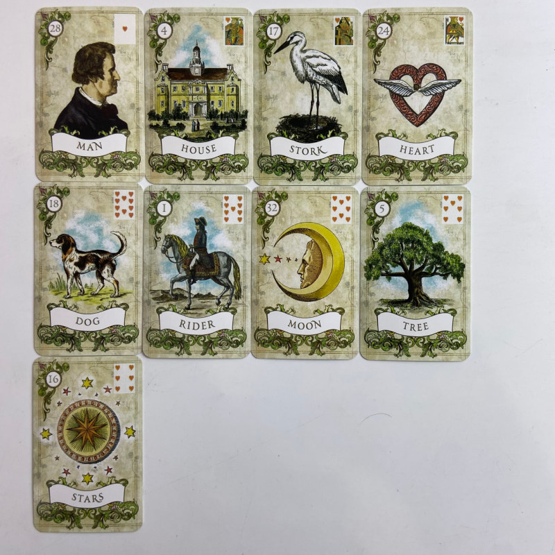 Карти Ленорман Old Style Lenormand старий стиль оракульна колода