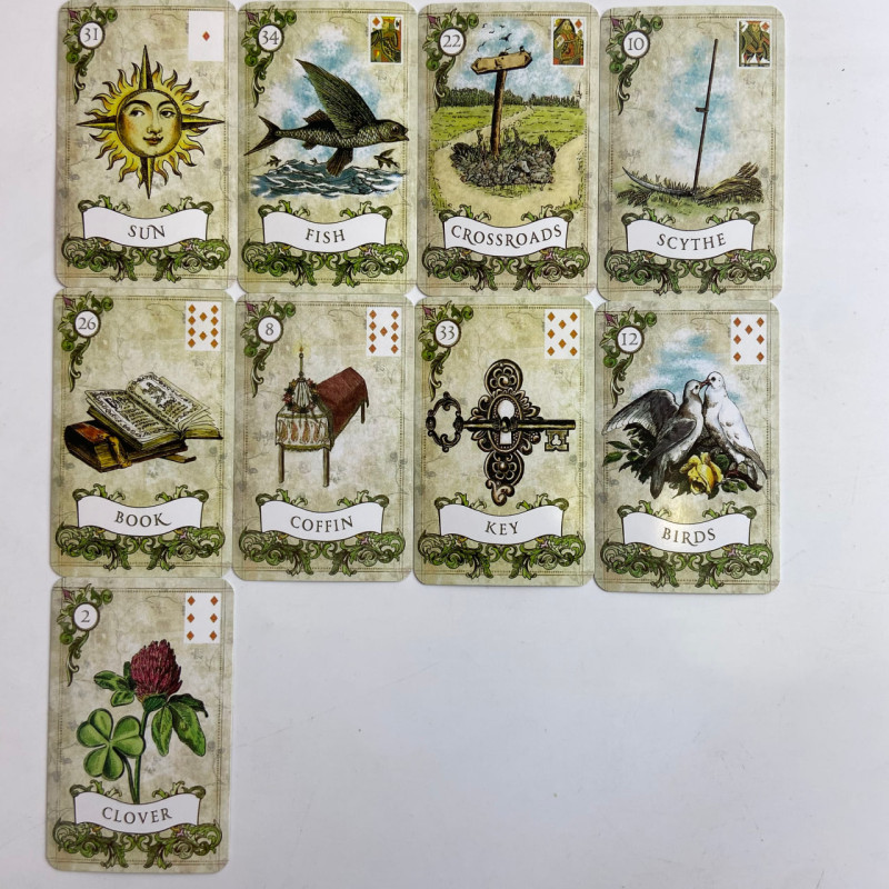 Карти Ленорман Old Style Lenormand старий стиль оракульна колода