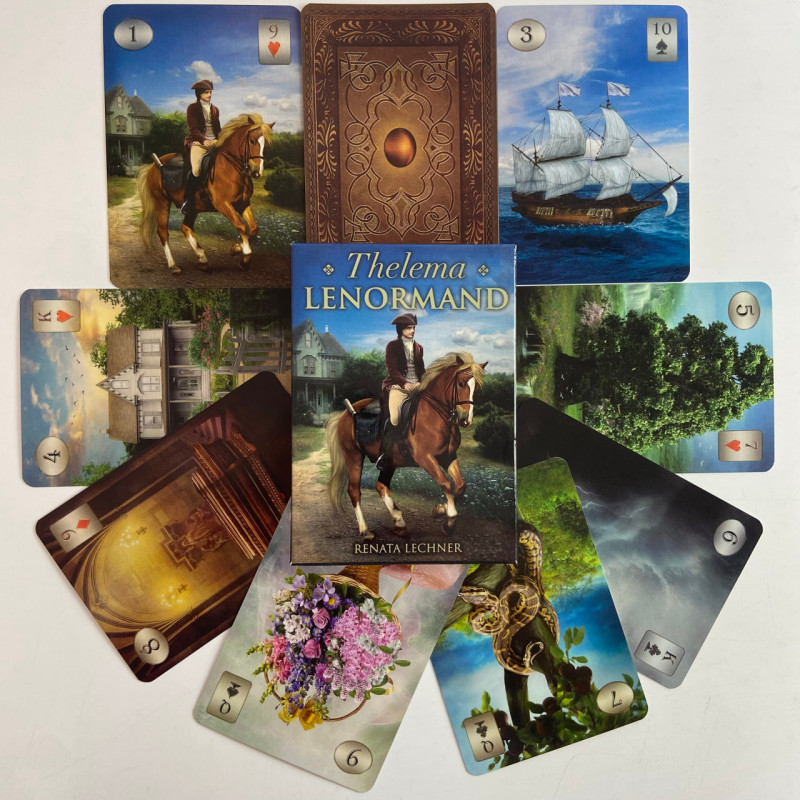 Карти Ленорман Thelema Lenormand оракульна колода без підписів Рената Лехнер