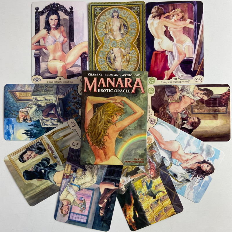 Оракульні карти Manara Erotic Oracle Манара еротичний оракул для стосунків і бажань