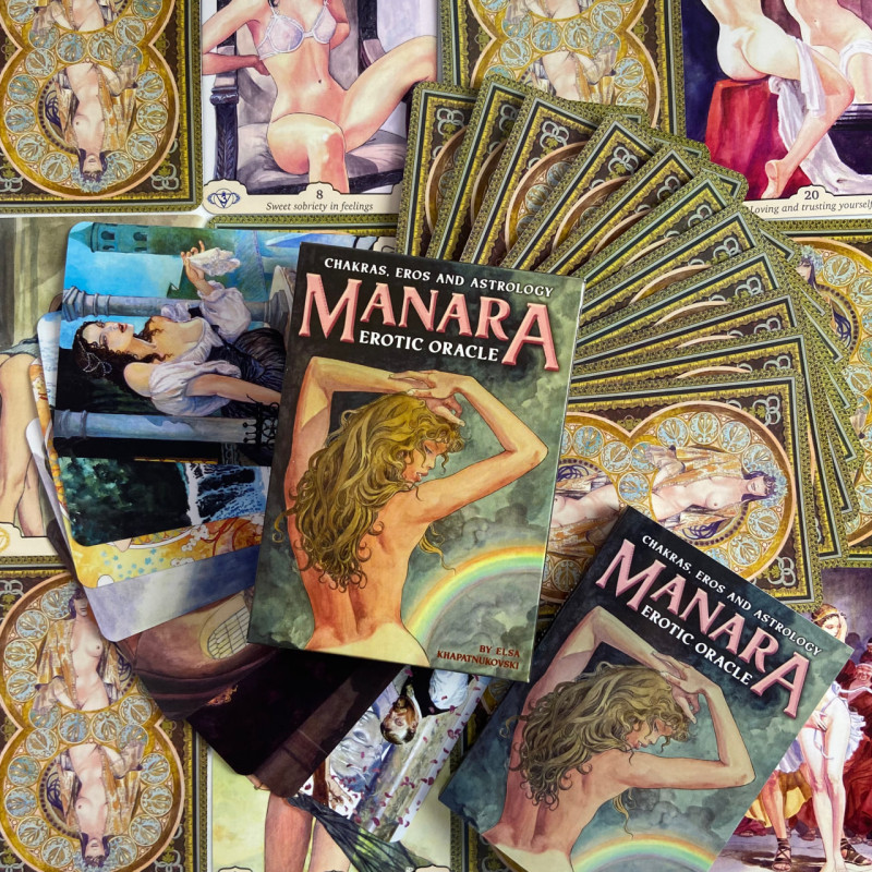 Оракульні карти Manara Erotic Oracle Манара еротичний оракул для стосунків і бажань