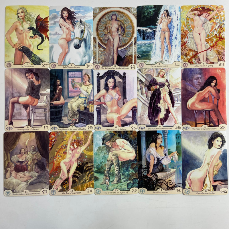 Оракульні карти Manara Erotic Oracle Манара еротичний оракул для стосунків і бажань