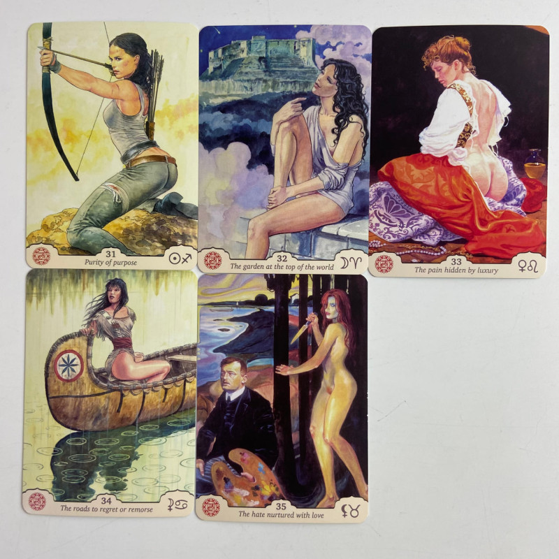 Оракульні карти Manara Erotic Oracle Манара еротичний оракул для стосунків і бажань