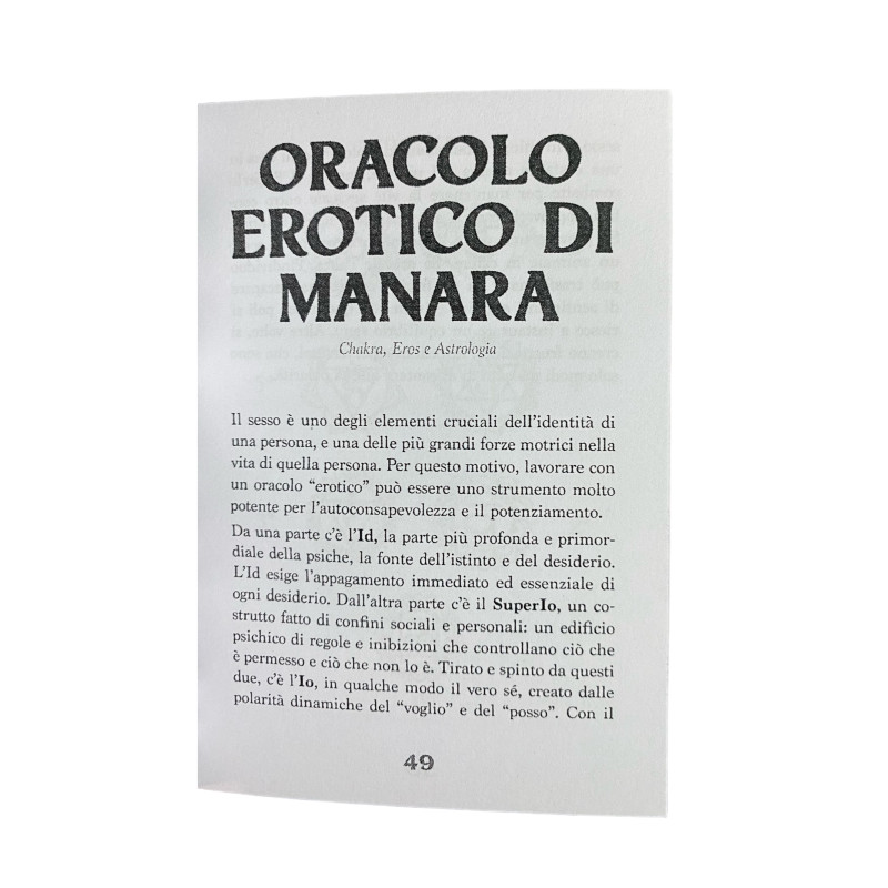 Оракульні карти Manara Erotic Oracle Манара еротичний оракул для стосунків і бажань