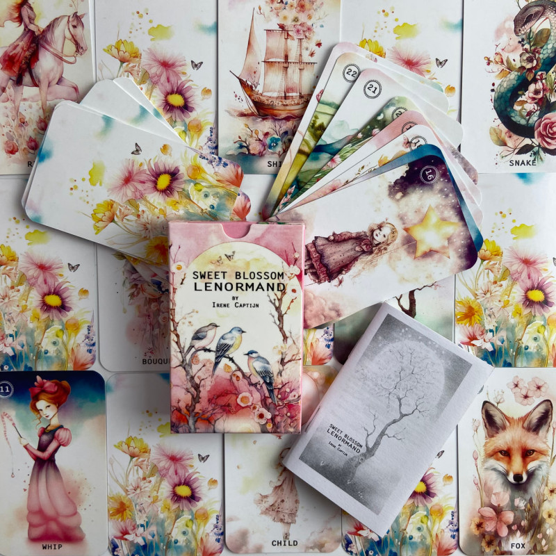 Карти Ленорман Sweet Blossom Lenormand Oracle Солодкий Квітковий оракул