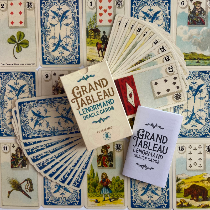 Карти Ленорман Grand Tableau Lenormand Oracle оракул великий розклад Марі Ленорман